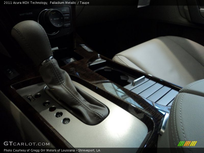 Palladium Metallic / Taupe 2011 Acura MDX Technology