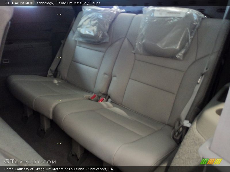 Palladium Metallic / Taupe 2011 Acura MDX Technology