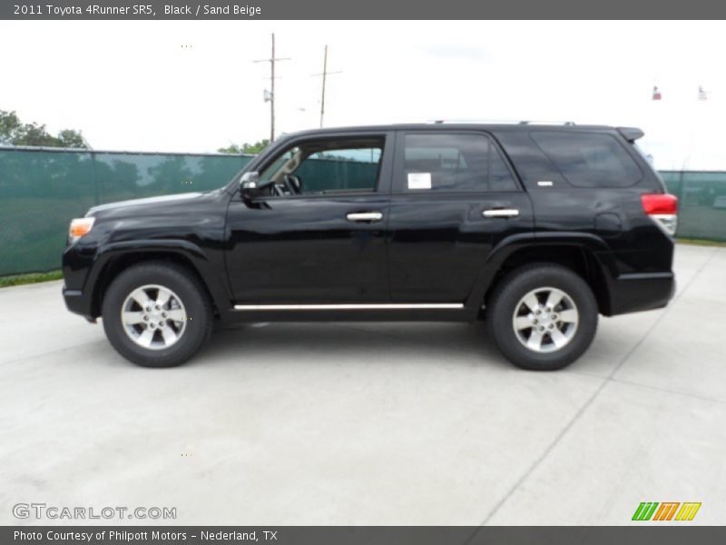 Black / Sand Beige 2011 Toyota 4Runner SR5