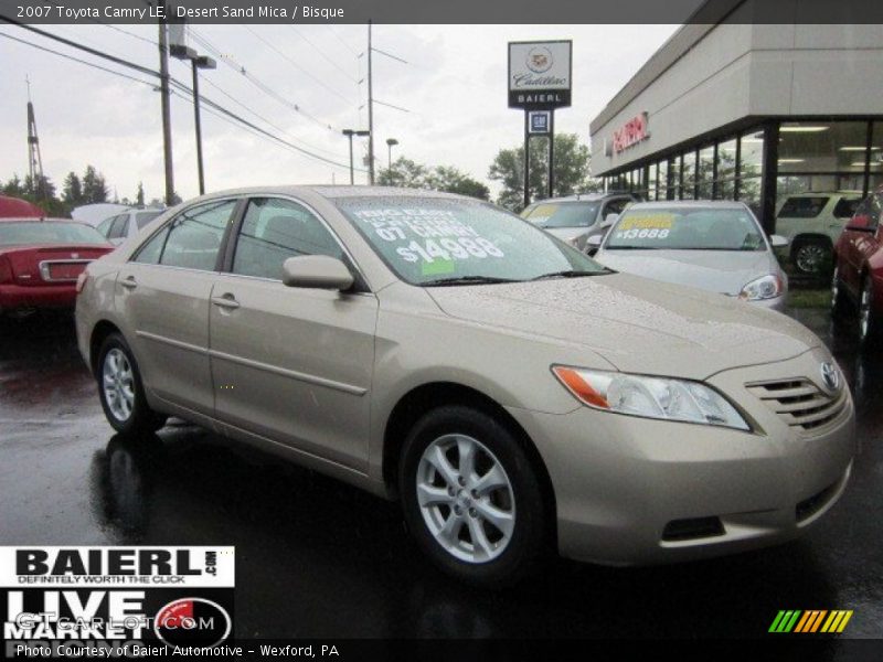 Desert Sand Mica / Bisque 2007 Toyota Camry LE