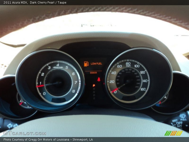  2011 MDX   Gauges