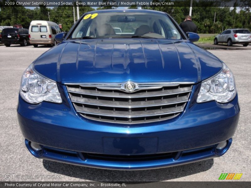  2009 Sebring Limited Sedan Deep Water Blue Pearl