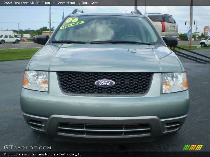 Titanium Green Metallic / Shale Grey 2006 Ford Freestyle SE