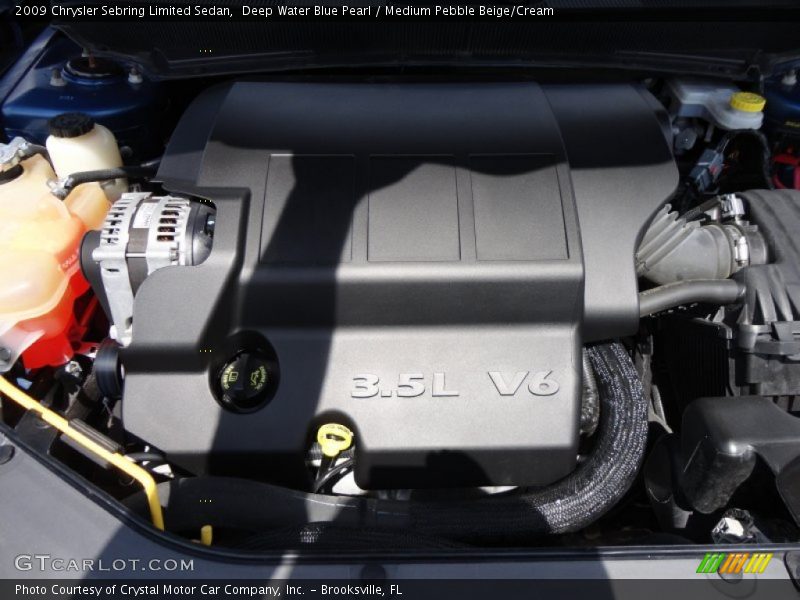  2009 Sebring Limited Sedan Engine - 3.5 Liter SOHC 24 Valve V6