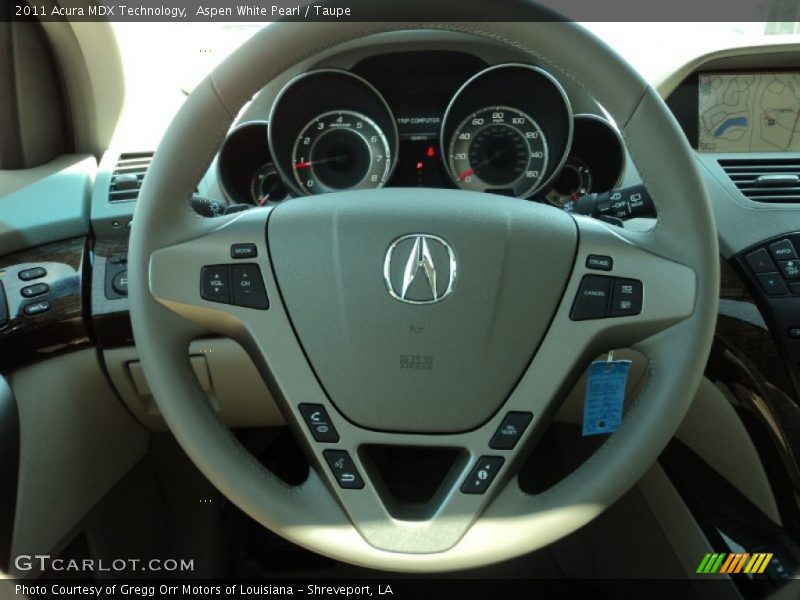  2011 MDX Technology Steering Wheel