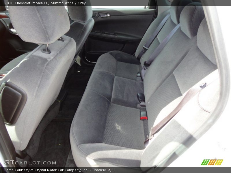 Summit White / Gray 2010 Chevrolet Impala LT