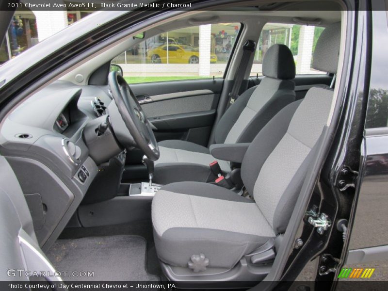 2011 Aveo Aveo5 LT Charcoal Interior
