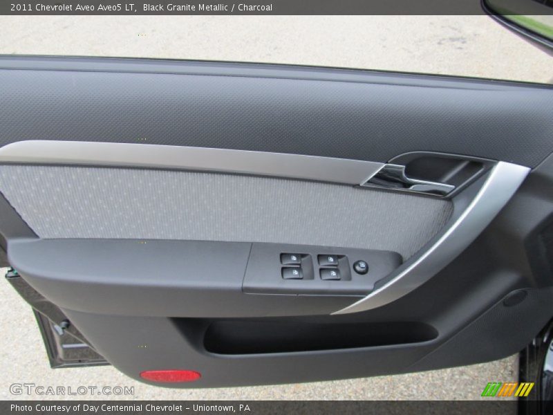 Black Granite Metallic / Charcoal 2011 Chevrolet Aveo Aveo5 LT