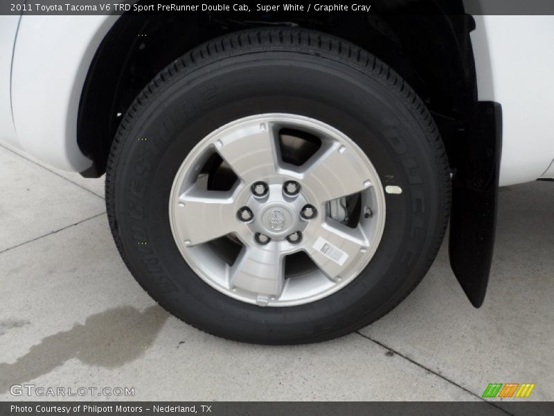  2011 Tacoma V6 TRD Sport PreRunner Double Cab Wheel