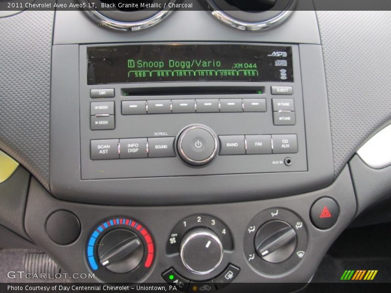 Controls of 2011 Aveo Aveo5 LT