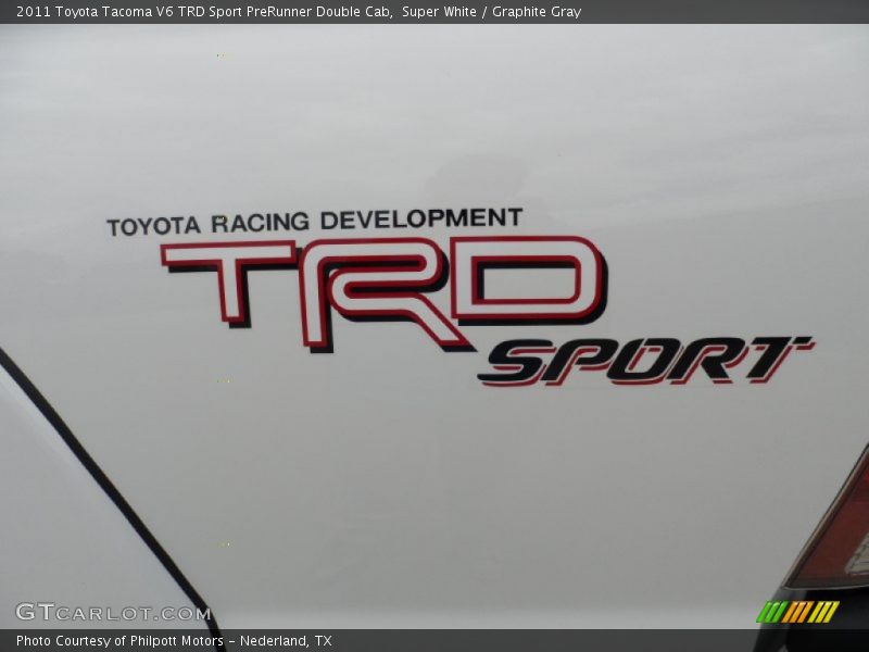  2011 Tacoma V6 TRD Sport PreRunner Double Cab Logo