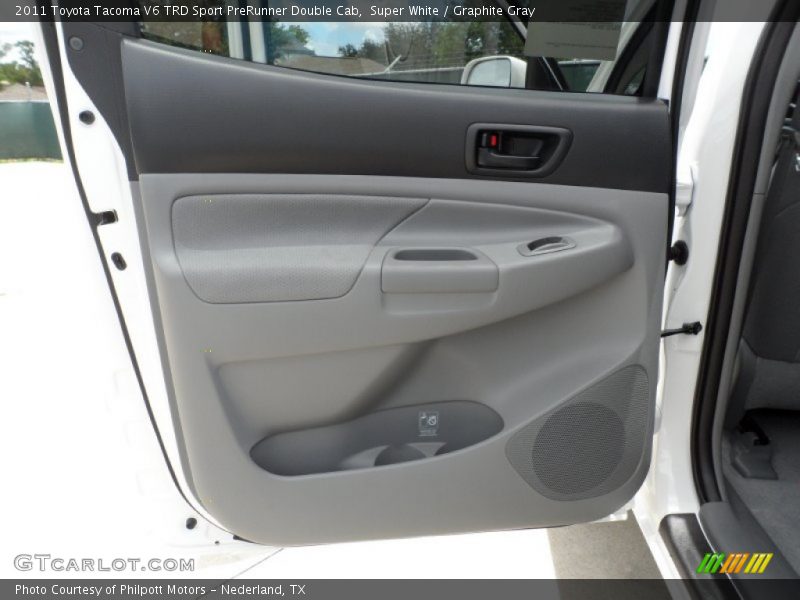 Door Panel of 2011 Tacoma V6 TRD Sport PreRunner Double Cab