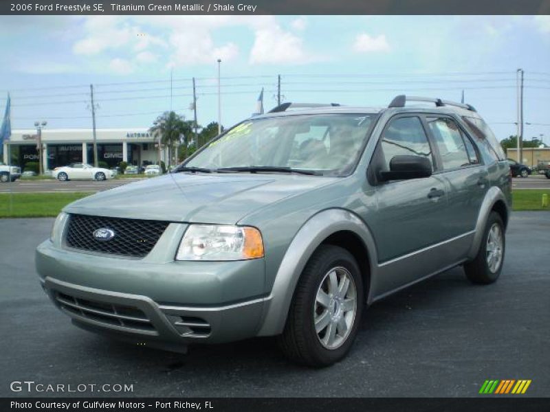 Titanium Green Metallic / Shale Grey 2006 Ford Freestyle SE