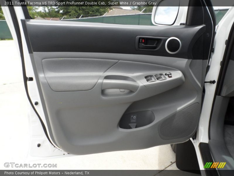 Door Panel of 2011 Tacoma V6 TRD Sport PreRunner Double Cab