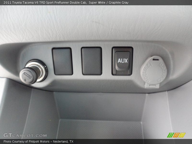 Controls of 2011 Tacoma V6 TRD Sport PreRunner Double Cab