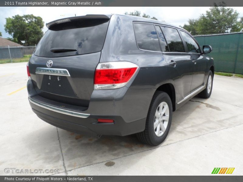 Magnetic Gray Metallic / Ash 2011 Toyota Highlander