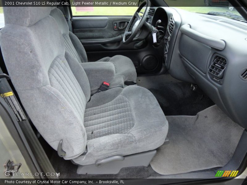  2001 S10 LS Regular Cab Medium Gray Interior