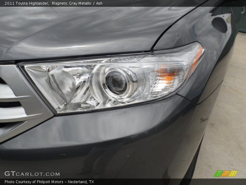 Magnetic Gray Metallic / Ash 2011 Toyota Highlander