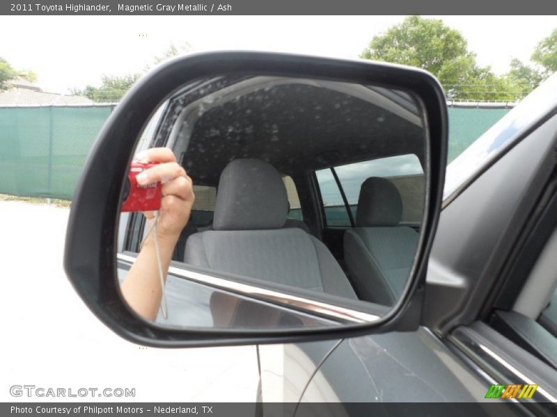 Magnetic Gray Metallic / Ash 2011 Toyota Highlander