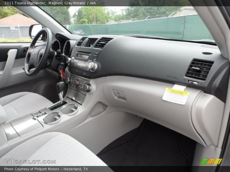 Magnetic Gray Metallic / Ash 2011 Toyota Highlander