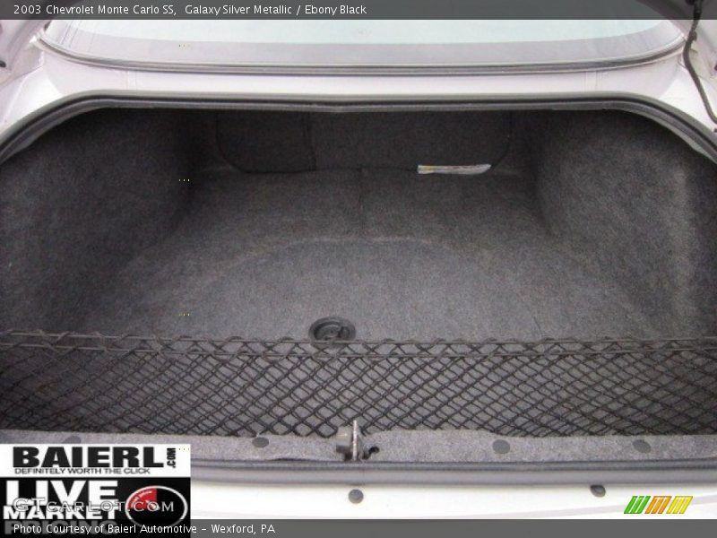Galaxy Silver Metallic / Ebony Black 2003 Chevrolet Monte Carlo SS
