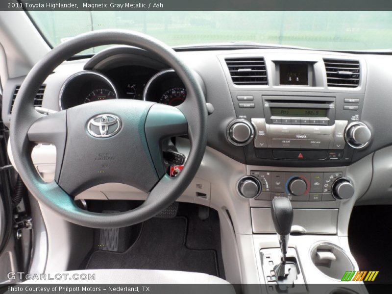 Magnetic Gray Metallic / Ash 2011 Toyota Highlander