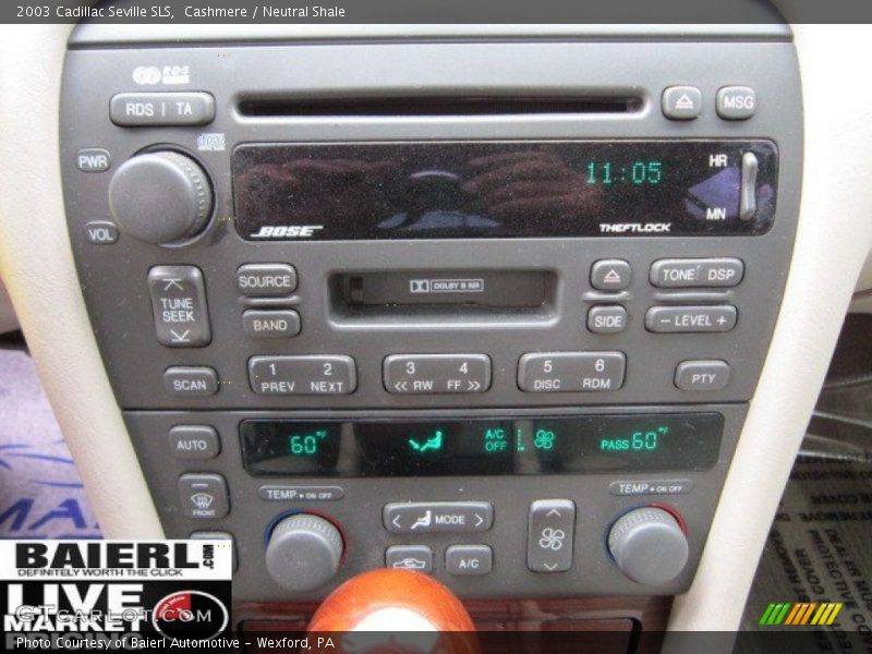Cashmere / Neutral Shale 2003 Cadillac Seville SLS