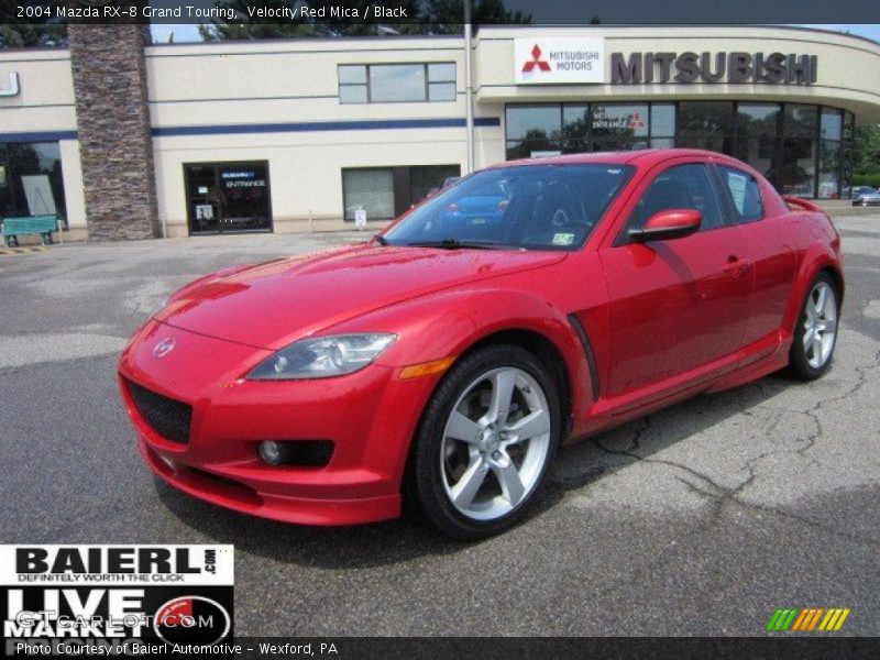 Velocity Red Mica / Black 2004 Mazda RX-8 Grand Touring