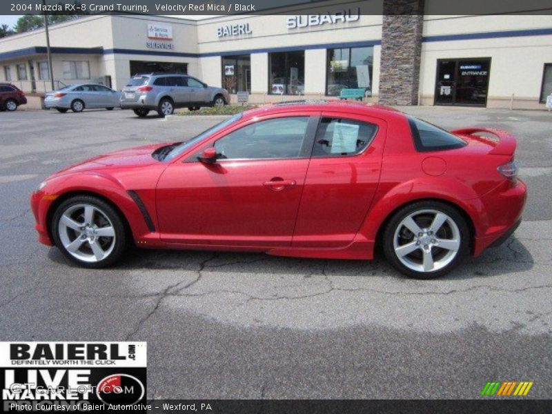Velocity Red Mica / Black 2004 Mazda RX-8 Grand Touring