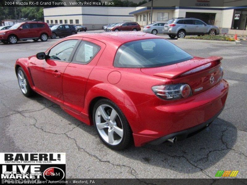 Velocity Red Mica / Black 2004 Mazda RX-8 Grand Touring