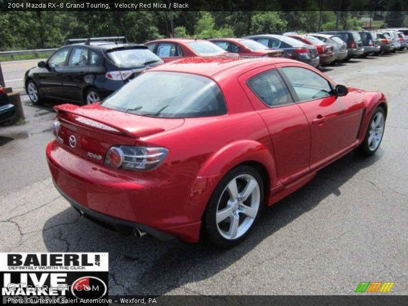 Velocity Red Mica / Black 2004 Mazda RX-8 Grand Touring