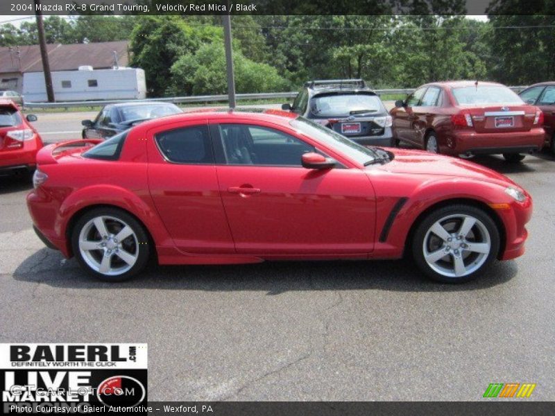 Velocity Red Mica / Black 2004 Mazda RX-8 Grand Touring
