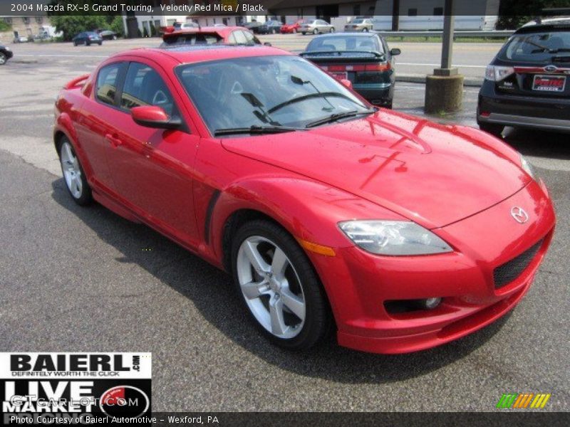 Velocity Red Mica / Black 2004 Mazda RX-8 Grand Touring