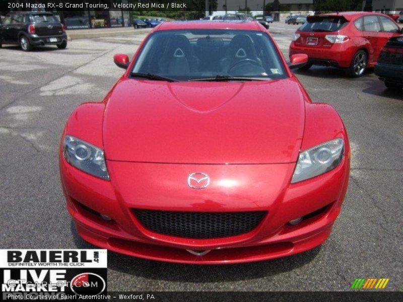 Velocity Red Mica / Black 2004 Mazda RX-8 Grand Touring