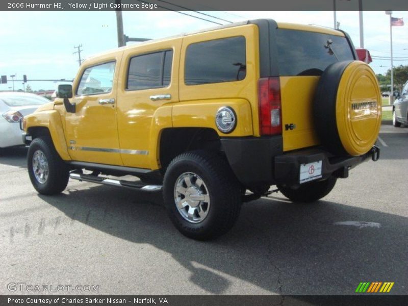 Yellow / Light Cashmere Beige 2006 Hummer H3