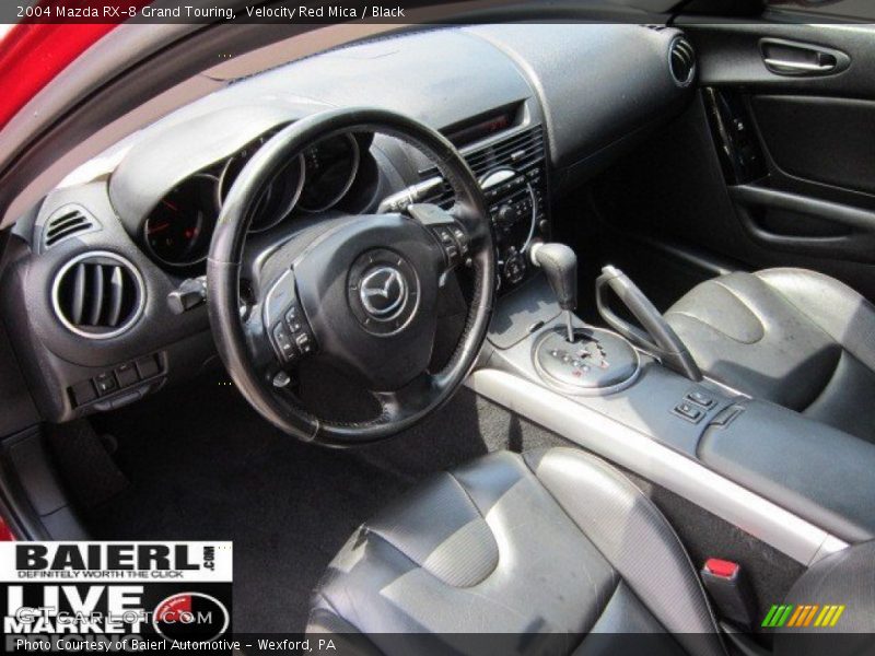 Velocity Red Mica / Black 2004 Mazda RX-8 Grand Touring