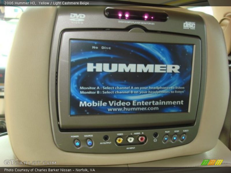 Yellow / Light Cashmere Beige 2006 Hummer H3