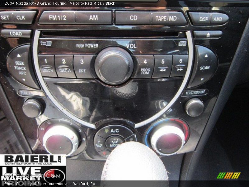 Velocity Red Mica / Black 2004 Mazda RX-8 Grand Touring