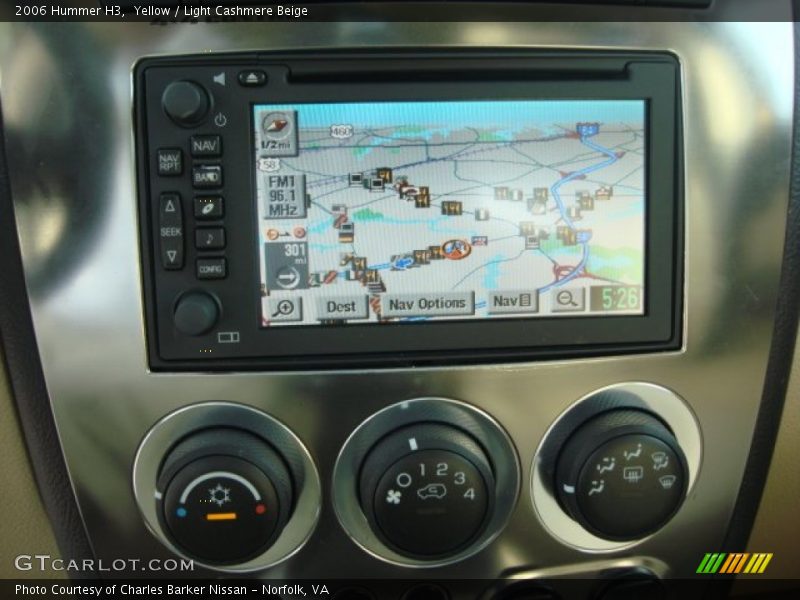 Yellow / Light Cashmere Beige 2006 Hummer H3