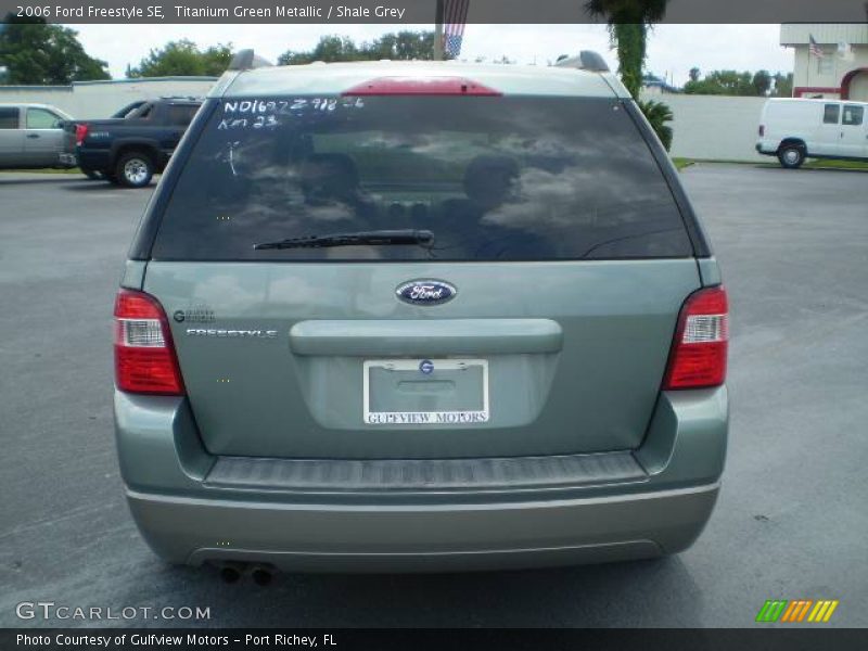 Titanium Green Metallic / Shale Grey 2006 Ford Freestyle SE
