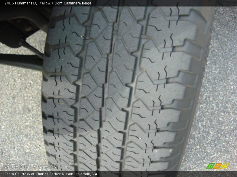 Yellow / Light Cashmere Beige 2006 Hummer H3