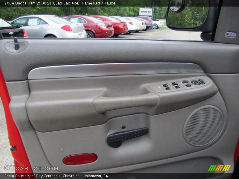 Flame Red / Taupe 2004 Dodge Ram 2500 ST Quad Cab 4x4