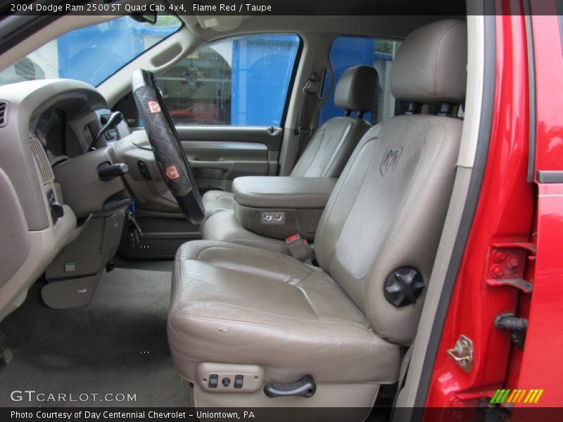  2004 Ram 2500 ST Quad Cab 4x4 Taupe Interior