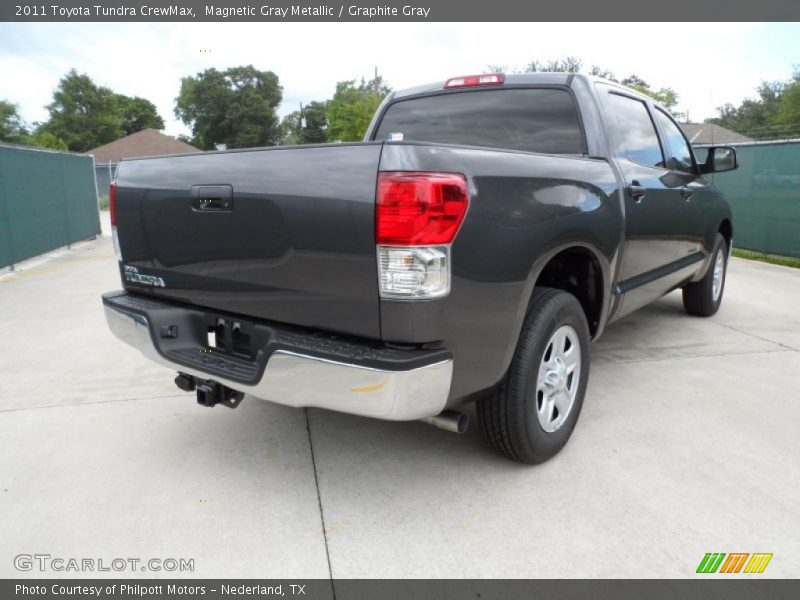 Magnetic Gray Metallic / Graphite Gray 2011 Toyota Tundra CrewMax