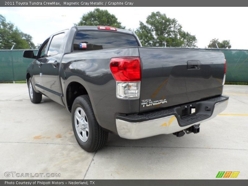 Magnetic Gray Metallic / Graphite Gray 2011 Toyota Tundra CrewMax