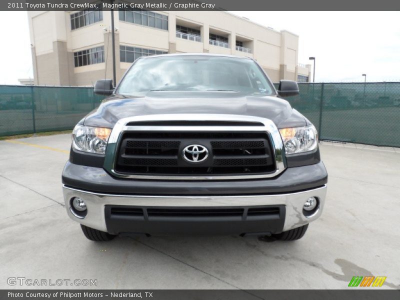 Magnetic Gray Metallic / Graphite Gray 2011 Toyota Tundra CrewMax