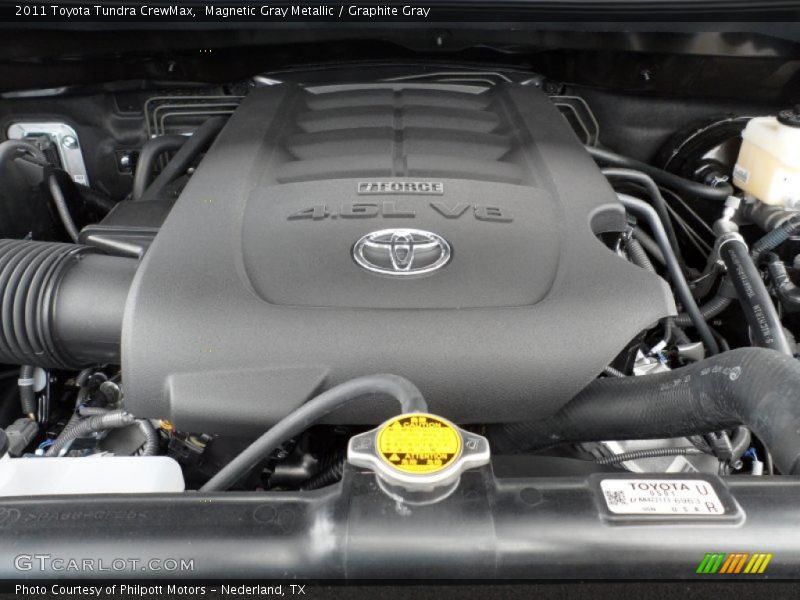 Magnetic Gray Metallic / Graphite Gray 2011 Toyota Tundra CrewMax
