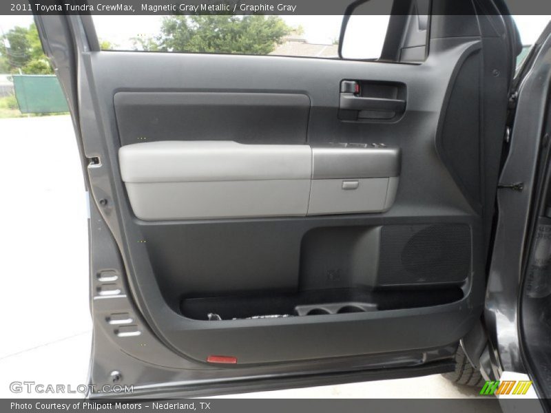 Magnetic Gray Metallic / Graphite Gray 2011 Toyota Tundra CrewMax