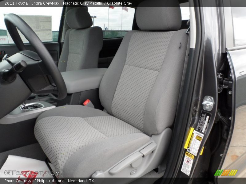 Magnetic Gray Metallic / Graphite Gray 2011 Toyota Tundra CrewMax