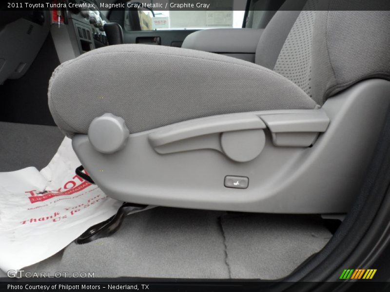 Magnetic Gray Metallic / Graphite Gray 2011 Toyota Tundra CrewMax